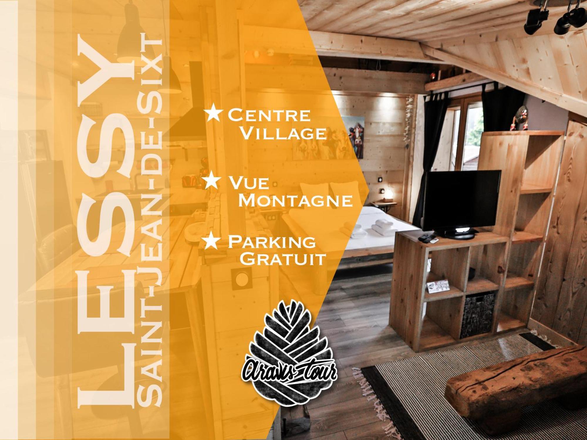 Studio Lessy - Centre Village - Aravistour سان جان دو سكست المظهر الخارجي الصورة